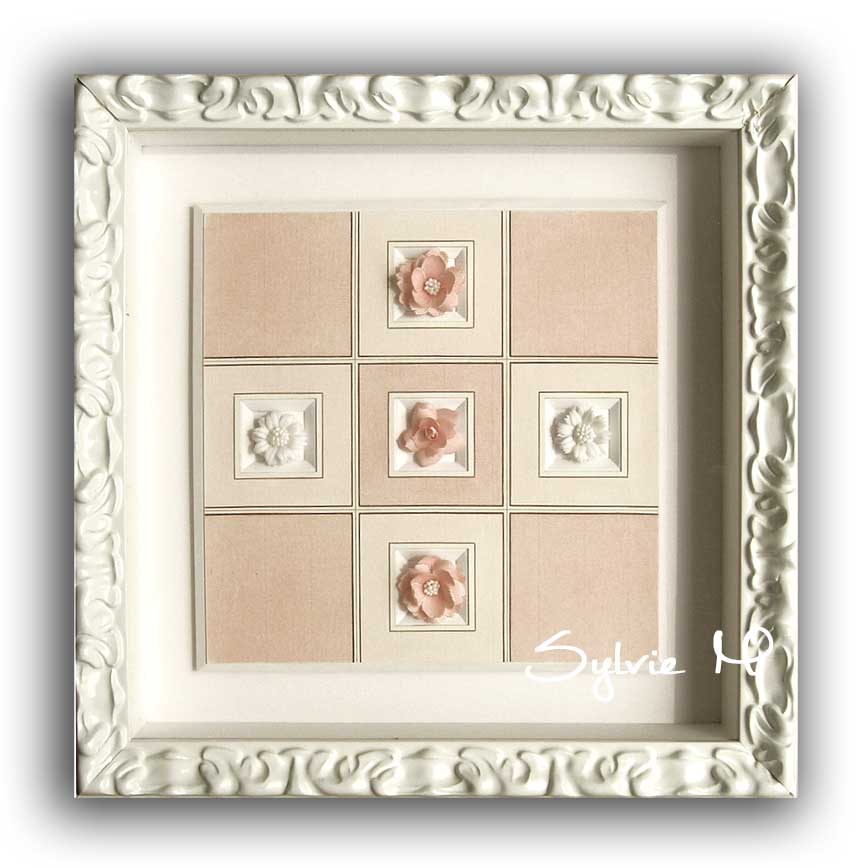 Encadrement pour dentelle de papier