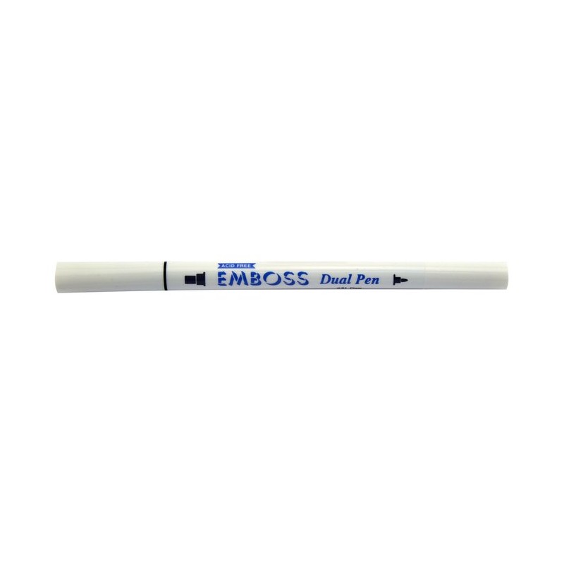 Stylo incolore à double pointe pour embosser Tsusineko