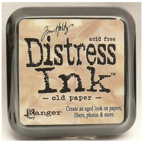 Encre distress Ranger Tim Holtz old paper