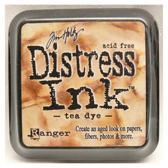 Encre distress Ranger Tim Holtz tea dye