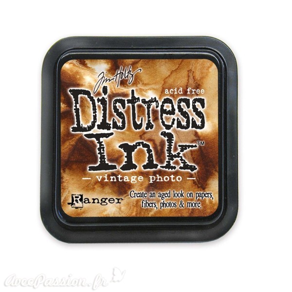 Encre distress Ranger Tim Holtz vintage photo