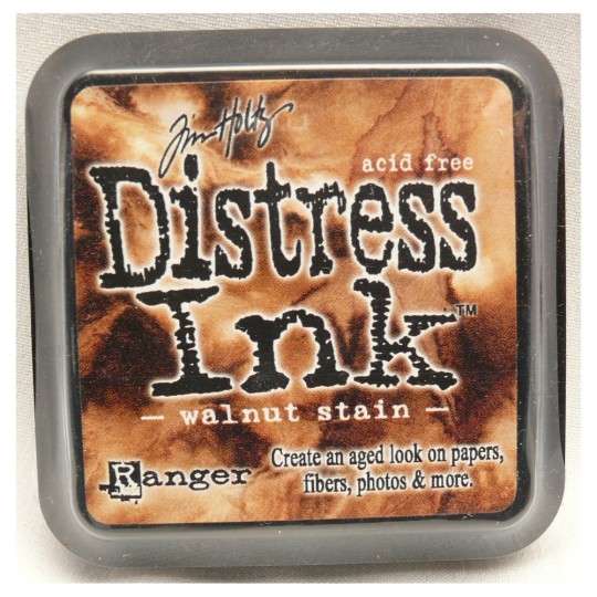 Encre distress Ranger Tim Holtz walnut stain