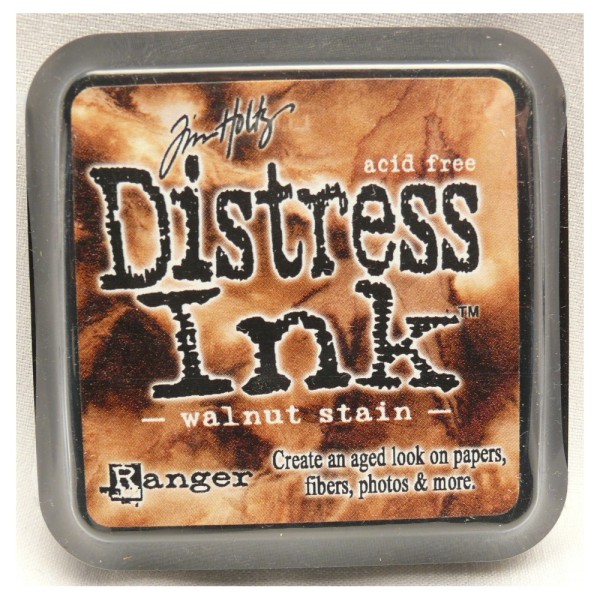 Encre distress Ranger Tim Holtz walnut stain