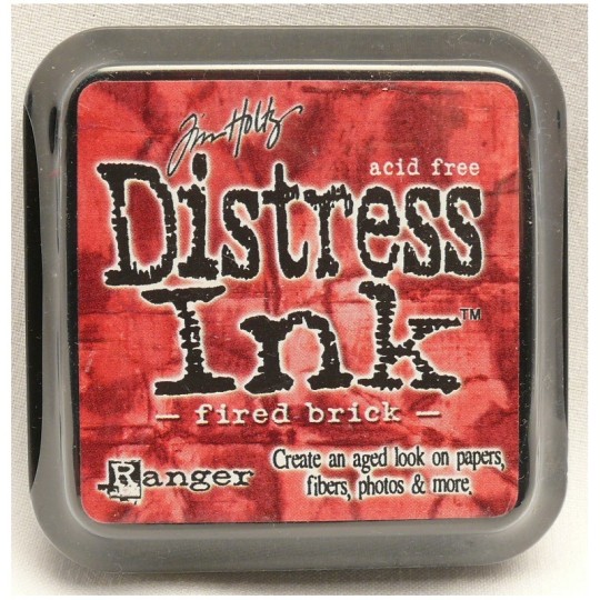 Encre distress Ranger Tim Holtz fired brick