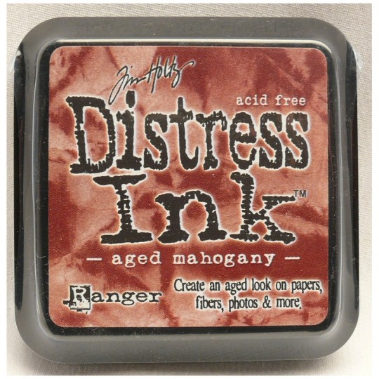 Encre distress Ranger Tim Holtz aged mahogany