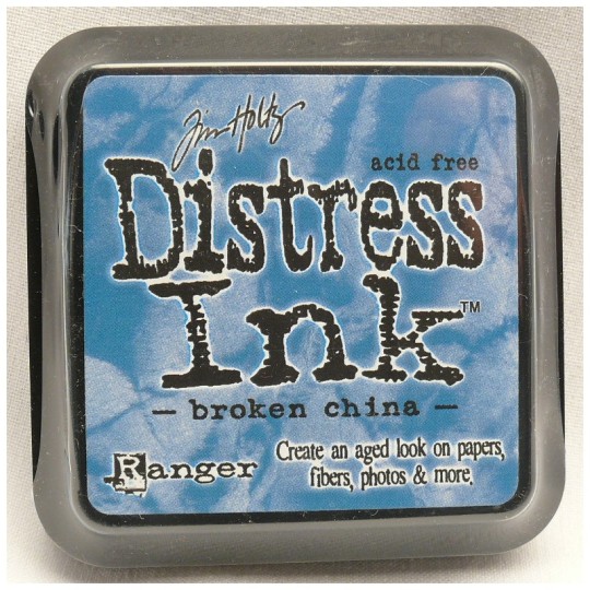 Encre distress Ranger Tim Holtz broken china