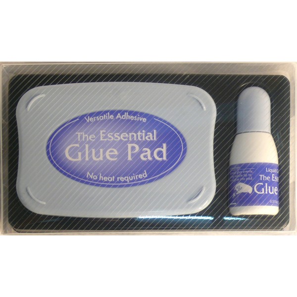 Encreur colle glue pad et set d'encre