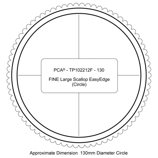 PCA Template FINE cercle large extérieur EasyEdge ciquille large