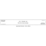 Template PCA gabarit traçage bordure mini timbre