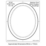 PCA Template BOLD ovale medium intérieur EasyEdge coquille épais