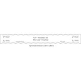 PCA Template BOLD 260mm droit épais large "V" EasyEdge