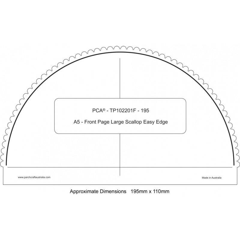PCA Template FINE Front Page A5 extérieur EasyEdge coquille Grand