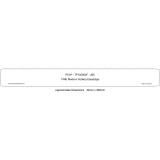PCA Template FINE 260mm straight medium Scallop EasyEdge coquille