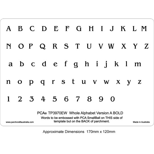PCA Template GAUFRAGE version alphabet Téméraire 1 PCA Template GAUFRAGE version alphabet Téméraire 1
