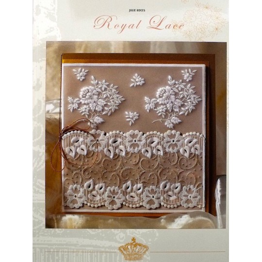 Livre Parchemin Craft Dentelle royale in Parchment Craft de Julie Roces Livre Parchemin Craft Dentelle royale in Parchment Craft de Julie Roces