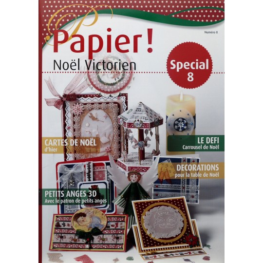 Pergamano Magazine papier ! noel victorien special n° 8 -81084- Pergamano Magazine papier ! noel victorien special n° 8 -81084-