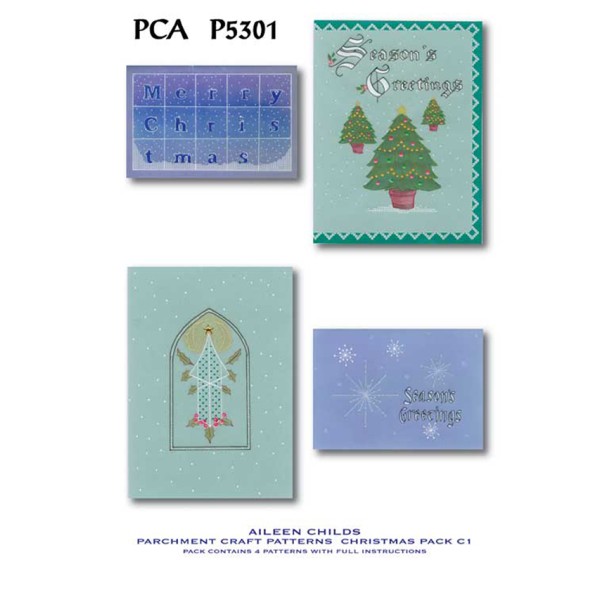 ParchCraft Australia livre de modele Aileen Childs christmas pack 1
