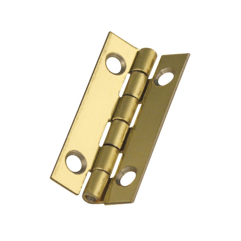 Cartonnage Charnières laitonnées doré 30x15mm x4