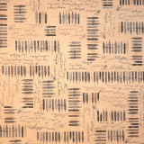 Papier tassotti motifs plumes et signatures 50x70cm 466