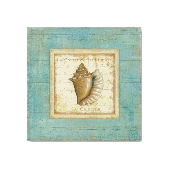 Carte Postale 14x14 cm Daphné Brissonnet bijou de mer I Carte Postale 14x14 cm Daphné Brissonnet bijou de mer I
