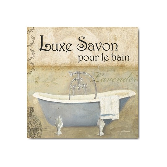 Carte Postale 14x14 cm Avery Tillmon savons de bains I Carte Postale 14x14 cm Avery Tillmon savons de bains I