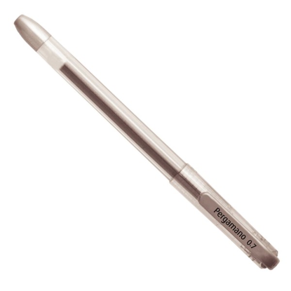 Pergamano stylo gel argent -29252-