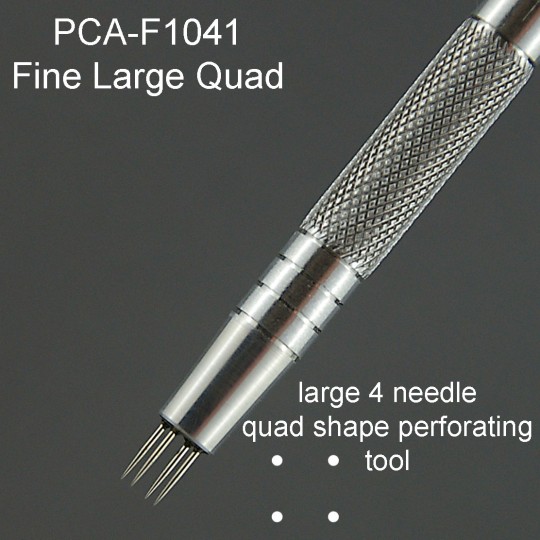 ParchCraft Australia outil de perforation fin 4 pointes très espacées ParchCraft Australia outil de perforation fin 4 pointes très espacées