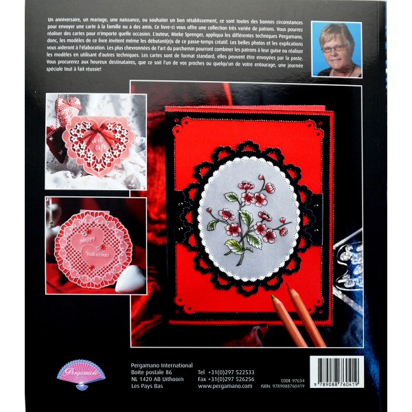 Livre Parchemin Passion pour les Cartes de Mieke Sprenger 97634