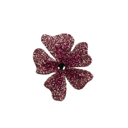 Bijou de peau Karnyx venchy fleur dégradé burgundy et coral Bijou de peau Karnyx venchy fleur dégradé burgundy et coral