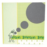 Ruban adhésif washi masking tape vert anis invitation 15mmx10m
