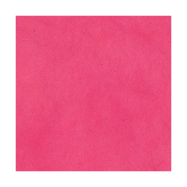 Papier népalais lokta lamaLi rose fuschia