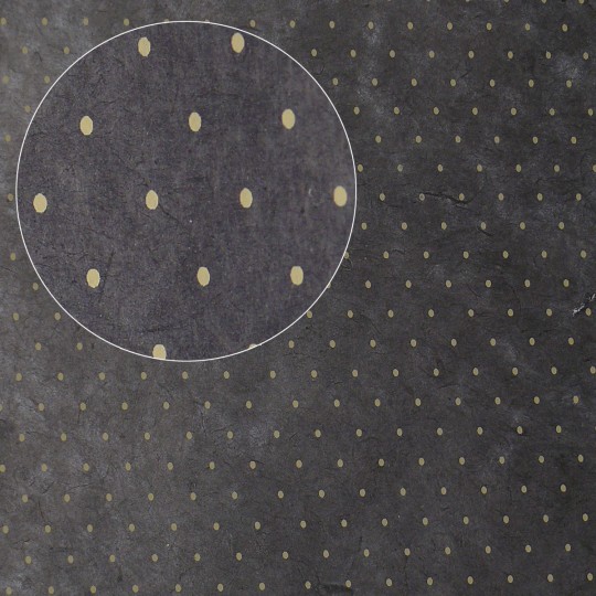 papier népalais lokta lamaLi polka pois gris anthracite papier-fantaise-cartonnage-papier-meuble-carton papier népalais lokta lamaLi polka pois gris anthracite papier-fantaise-cartonnage-papier-meuble-carton
