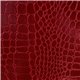 Papier Skivertex simili cuir crocodile rouge