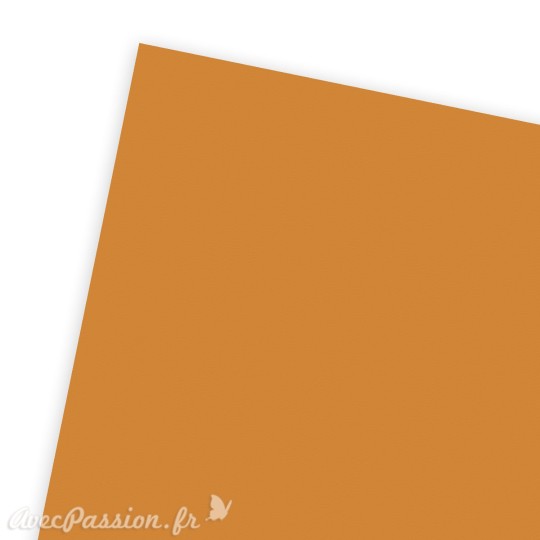 Papier uni orange Papier uni orange