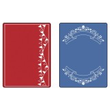 Classeur gaufrage Sizzix flèches et promenade de tim holtz 2p