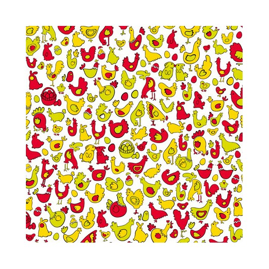 Feuilles décopatch fond blanc motifs de pâques rouge jaune vert Feuilles décopatch fond blanc motifs de pâques rouge jaune vert