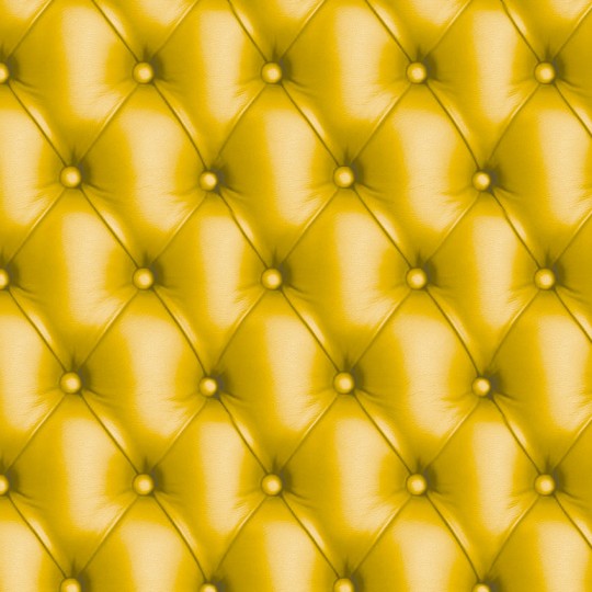 Feuilles décopatch capitonné jaune Feuilles décopatch capitonné jaune
