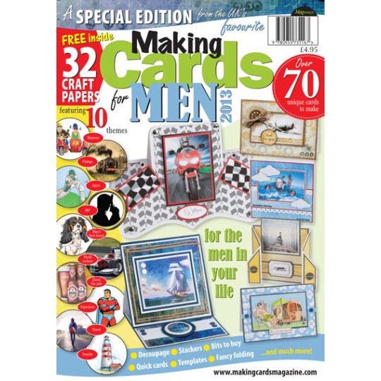 Making Cards magazine for men édition spéciale 2013 Making Cards magazine for men édition spéciale 2013