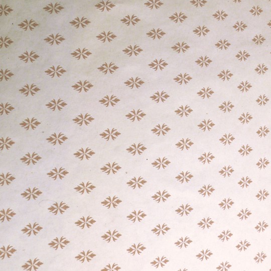Papier fantaisie motifs pushpa ivoire poudre Papier fantaisie motifs pushpa ivoire poudre