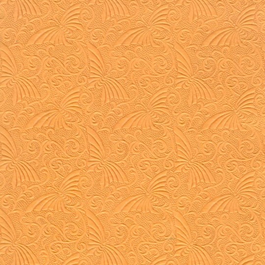 Papier fantaisie papillons safran Papier fantaisie papillons safran
