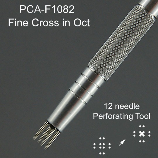ParchCraft Australia outil de perforation fin croix en octogone ParchCraft Australia outil de perforation fin croix en octogone