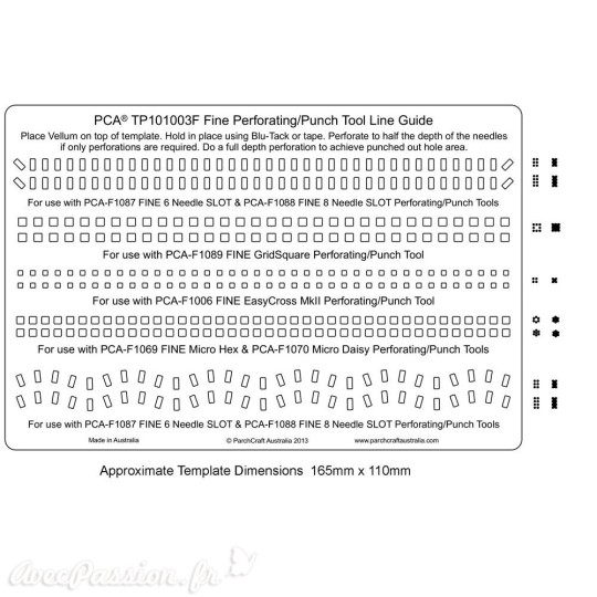 Template parchemin bordure fine fente rectangulaire ou carré