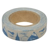 Masking tape ruban papier adhésif washi le tour du monde 15mmx15m