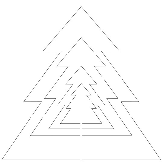 Scrapbooking gabarit de découpe Artemio coluzzle sapin de noël Scrapbooking gabarit de découpe Artemio coluzzle sapin de noël