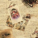 Papier tassotti motifs écritures de noël