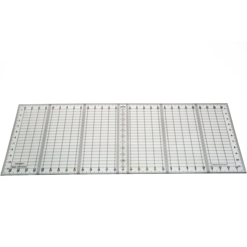 Créa Règle 3 Anne Marie Gicquel Règle encadrement petite 30x12cm