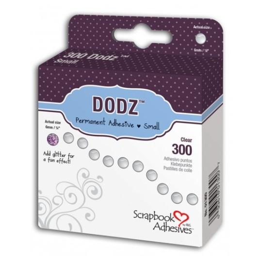 Double face adhésif pastilles de colle 6mm Double face adhésif pastilles de colle 6mm
