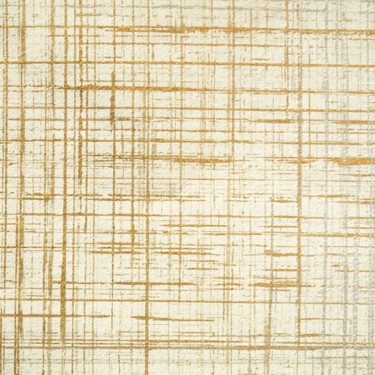 Papier fantaisie ivoire artiste strié or et argent Papier fantaisie ivoire artiste strié or et argent