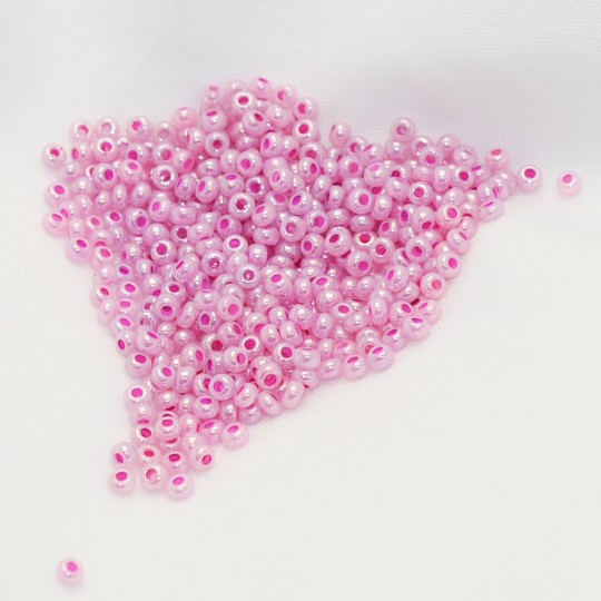 perle de rocaille rose en tube 10g perle de rocaille rose en tube 10g