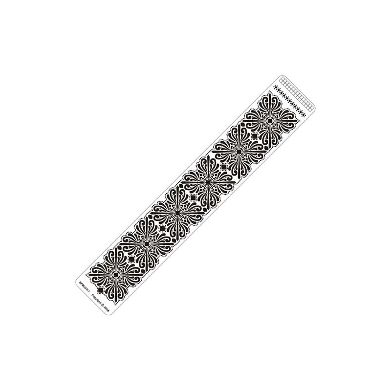 Siesta grille parchemin règle 4x25cm SPB001LR